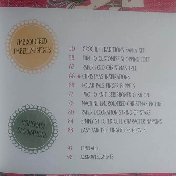 Mollie Makes Christmas Crafts Book - Picture 5 of 5